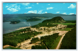 Fraser Lake Aerial View on Highway 16 British Columbia Canada Postcard Unposted - £3.84 GBP