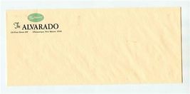 Fred Harvey The Alvarado Hotel Envelope Albuquerque New Mexico - $11.88
