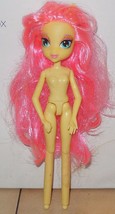 2013 My Little Pony G4 Equestria Girls Fluttershy Rare HTF Nude Yellow Pink - £11.25 GBP