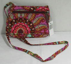 Vera Bradley Women Purse Shoulder Bag PETITE CROSSBODY RESORT MEDALLION - $45.24