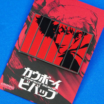 Cowboy Bebop Spike Spiegel Red Panel Opening Theme Enamel Pin Figure Anime - £11.95 GBP