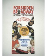 Forbidden Broadway Flyer ONLY 47th Street Theatre Special Victims Unit - £7.81 GBP