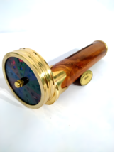 Antiguo caleidoscopio vintage de latón de vidrio caleidoscopio de madera... - £43.84 GBP