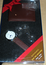 Men&#39;s Gift Set - Watch, Wallet &amp; Keychain - $12.00