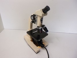 Swift Nine Sixty Series Monocular Microscope w/ DIN4, DIN10, DIN40 Objec... - $34.90