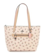 New COACH Women&#39;s Taylor Tote with Floral Bloom DK/Beachwood Multi - £248.87 GBP