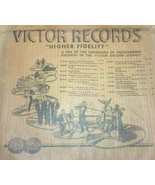 Victor Récords Estampado Bolsa de Papel 78RPM 1940s - £16.29 GBP
