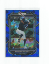 Roderick Arias (New York) 2023 Panini Prizm Blue Cracked Ice Prizm Card #137 - $4.99