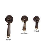 Lot of 4 Pieces Vintage Knob Drawer Pulls, Teardrop Tassel Streak Drawer... - $27.35 CAD+