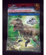 Jurassic World Loot Bags, 8 Per Pack NEW - £8.61 GBP