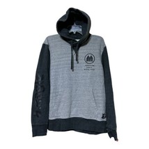 American Eagle Mens Gray Mountain Long Sleeve Hoodie Pullover Sweatshirt Medium - £11.73 GBP