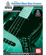 Essential Blues Bass Grooves/Book w/Audio Download/For Uke Bass,Too!  - $20.56 CAD