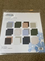 Creative Memories 6pc SET: &quot;Welcome Home&quot; 12x12 Paper(2pks) &amp; All Decora... - $53.76