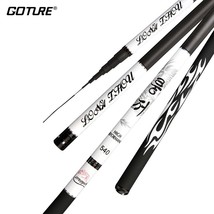 Goture   Telescopic Fishing Rod 2.7m-10m Hand Pole 2/8 Power Carp Feeder Rods Fo - £67.16 GBP