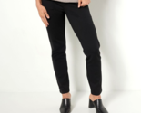 Women with Control Luxe Ponte Slim Leg Pants- Black, Petite Small (A476524) - $27.57