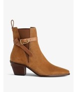Zadig &amp; Voltaire Tyler Cecilia Suede Leather Booties Buckle Boots $498, ... - €213,09 EUR
