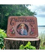 Assorted Chocolates Tin Vintage Reproduction Decorative Tin for Keller-C... - $7.87