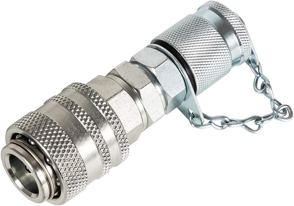 Fits Caterpillar Case John Deere Excavator, Parker Pd Series Coupler, Hy... - $37.93
