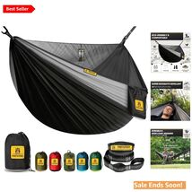 Ultra-Lightweight 2-in-1 Hammock Tent with Mosquito Net for Travel &amp; Rel... - $57.37