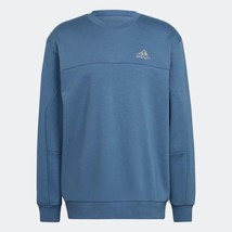Adidas Stadium Fleece Badge Of Sport Sweatshirt Wonder Steel Size Medium New - £42.55 GBP