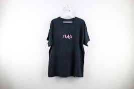 Vtg Streetwear Mens Large Faded Spell Out Erase Evolution Short Sleeve T-Shirt - £35.01 GBP