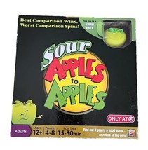 Sour Apples to Apples Party Card Game Night Fun Mattel T8151 Limited Edition - $13.41
