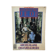 VINTAGE 1983 STAR WARS ROTJ HEROES VILLANS CREATURES &amp; DROIDS MAGAZINE F... - $9.03
