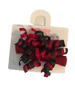 Gymboree Red/Blue Curlies Hair clips New &quot;Her Heart&#39;s Content&quot; - $5.76