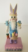 Kurt S Adler Steinbach Musical Mechanical Easter Bunny Rabbit 12&quot; Eggs Carrots - £83.03 GBP