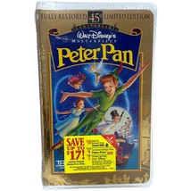 NEW Walt Disney’s Peter Pan VHS 1998 45th Anniversary Limited Edition Cl... - £7.85 GBP