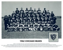 1962 CHICAGO BEARS 8X10 TEAM PHOTO FOOTBALL PICTURE NFL - £3.87 GBP