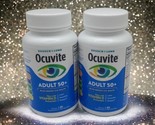 *2* Bausch+Lomb Ocuvite Adult 50+ Vitamin &amp; MineralSoft Gel - 50 Ct Exp ... - £20.49 GBP