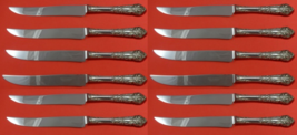 French Renaissance by R&B Sterling Silver Steak Knife Custom Set 12 pcs 8 1/2" - $1,138.66 CAD