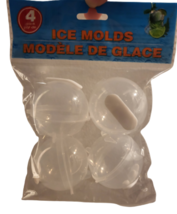 Plastic Ice Molds Round 4 Pack - $6.99