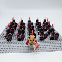 Medieval Castle Knight Stand-Lion Red Dragon Soldier Minifigure Block -S... - £26.13 GBP