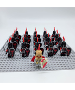 Medieval Castle Knight Stand-Lion Red Dragon Soldier Minifigure Block -S... - £26.03 GBP