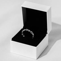 100% 925 Silver High Quality Original  Knotted Hearts Ring Women Jewelry Gift Ma - £17.11 GBP