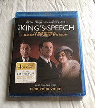 The Kings Speech Blu-ray Colin Firth, Helena Bonham Carter New Sealed Oscar - £7.50 GBP