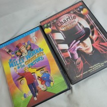 Willy Wonka With Classic Charlie And The Chocolate Factory 2 DVD set Lot - £3.81 GBP