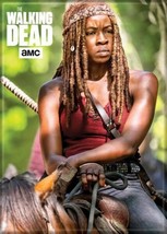 The Walking Dead Michonne Riding A Horse Photo Refrigerator Magnet NEW UNUSED - £3.72 GBP