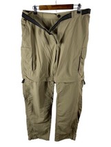 Magellan Outdoors Men’s Size XL Pants Fishing Tan Mag Repel Convertible ... - £36.51 GBP