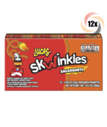 Full Box 12x Packs Lucas Shwinkles Salsagheti Mango Flavor Mexican Candy... - £12.07 GBP