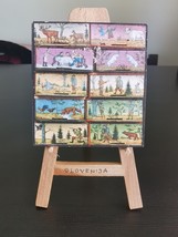 Slovenija Wood  Shelf Decor  6&quot; - $4.99