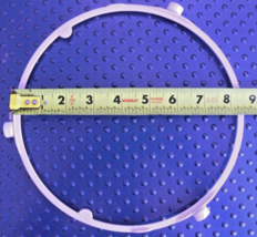 8 1/2" Used Microwave Turntable Support/Roller 3 Wheels .59 Inch High 9/... - $16.65