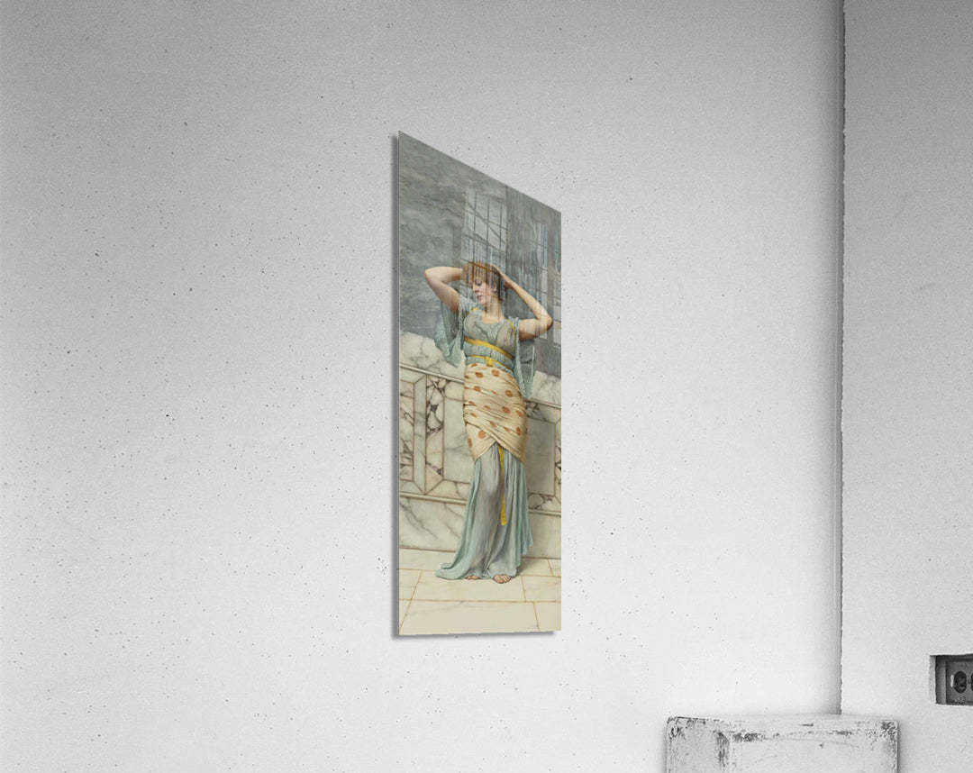 John William Godward 1894 Beauty In A Marble Room Item image 5