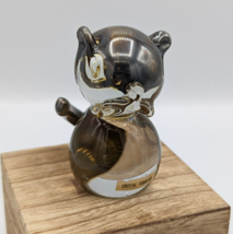 Crystal &amp; 925 Sterling Cat Paperweight Peru Artist Vicky Cristal - $1,450.99 MXN