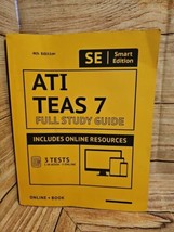 ATI TEAS 7 Study Guide: Smart Edition Academy TEAS 7 2022 -2023 Prep Book - NEW - £17.78 GBP