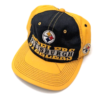 Pittsburgh Steeler Team NFL Youngan Snapback Adjustable Baseball Cap Hat Vintage - £23.68 GBP