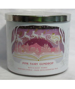 Bath &amp; Body Works 3-wick 14.5 oz Jar Scented Candle PINK FAIRY GUMDROP e... - $70.21 CAD