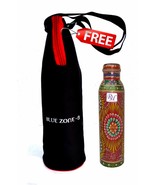 Copper Red Joint less Genuine Water Bottle With a Bag (FREE) Capacity 95... - $49.85 CAD